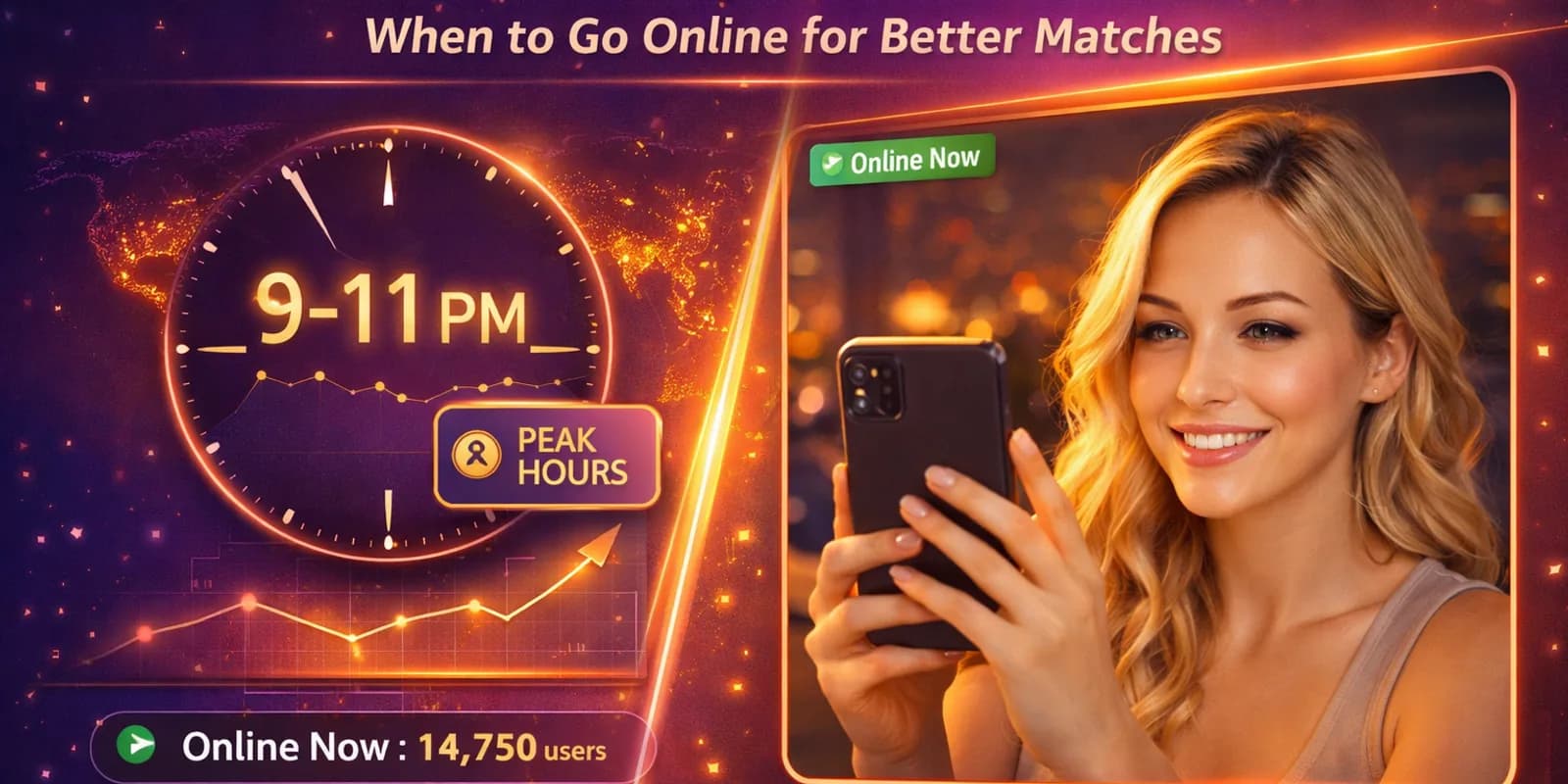 Melhores Horários Para Video Chat Aleatório — Quando Entrar Online Pra Ter Matches Melhores