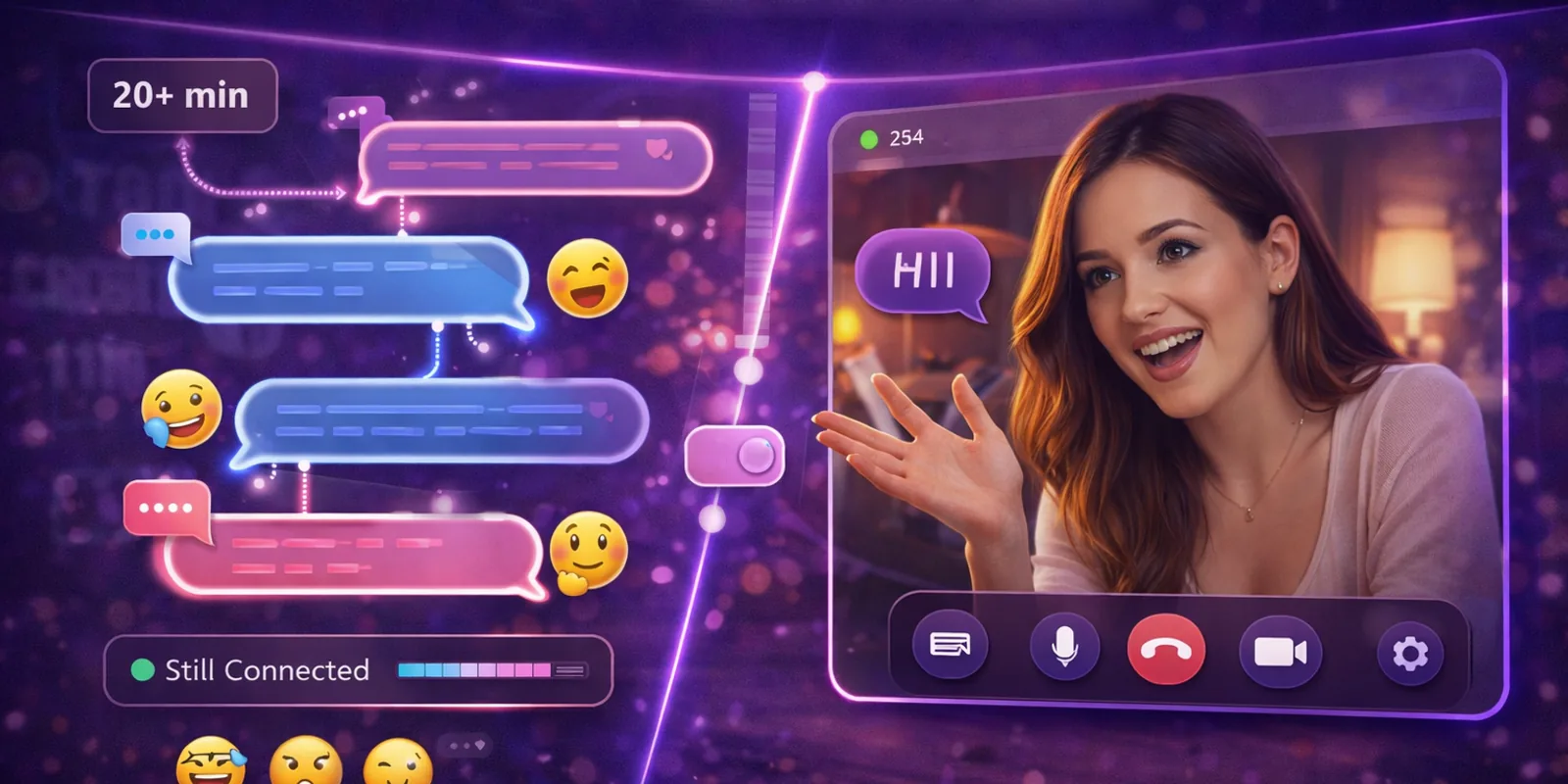 Come Mantenere Viva la Conversazione in Video Chat — Oltre la Frase di Apertura