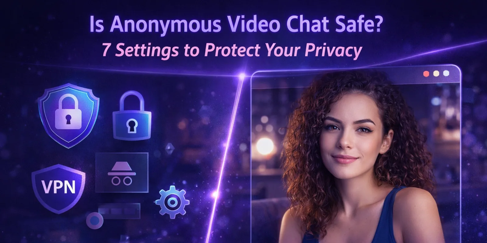Ist anonymer Videochat sicher? 7 Einstellungen für deinen Datenschutz