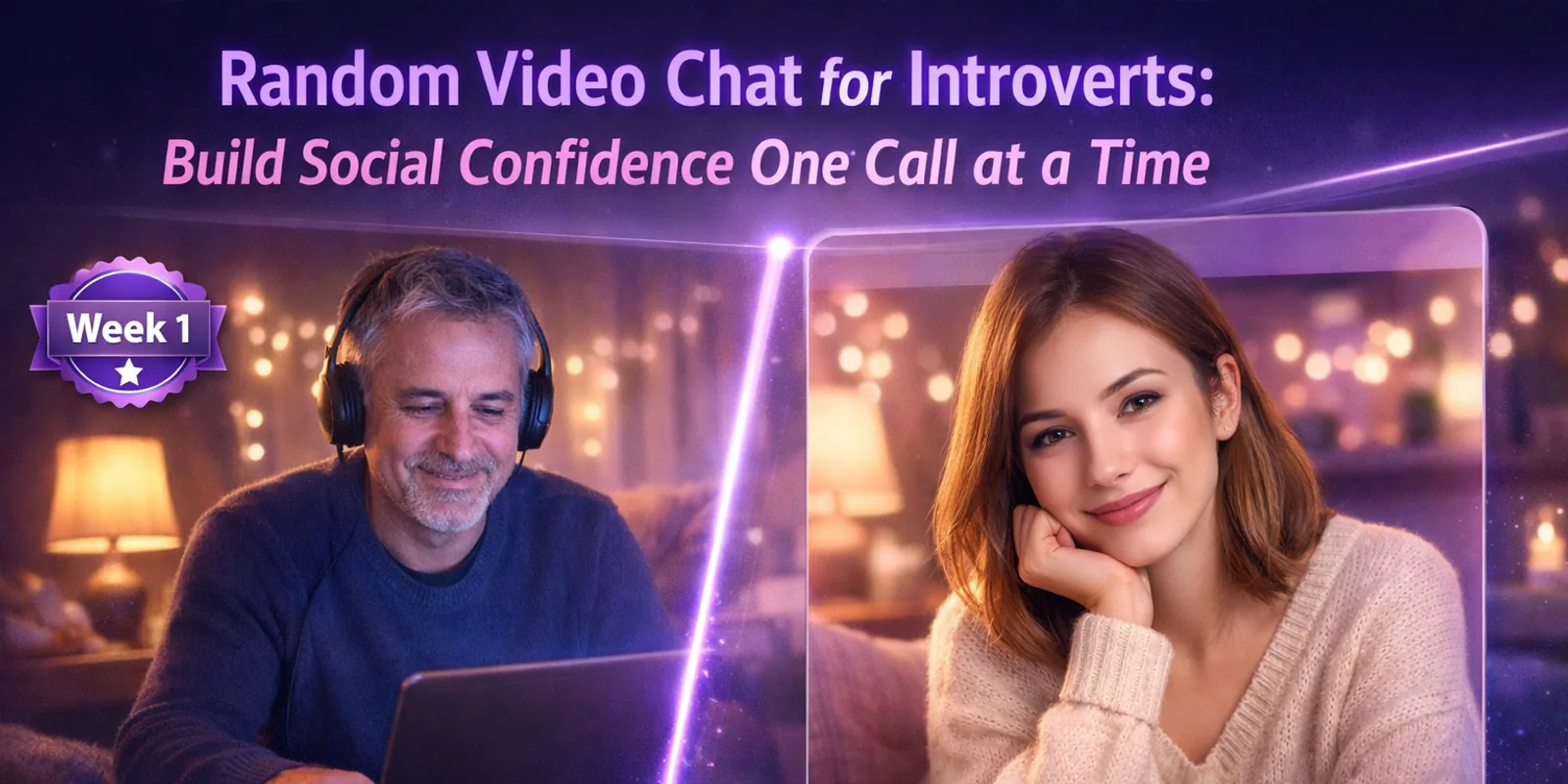Zufälliger Videochat für Introvertierte: Schritt für Schritt zu mehr Selbstbewusstsein