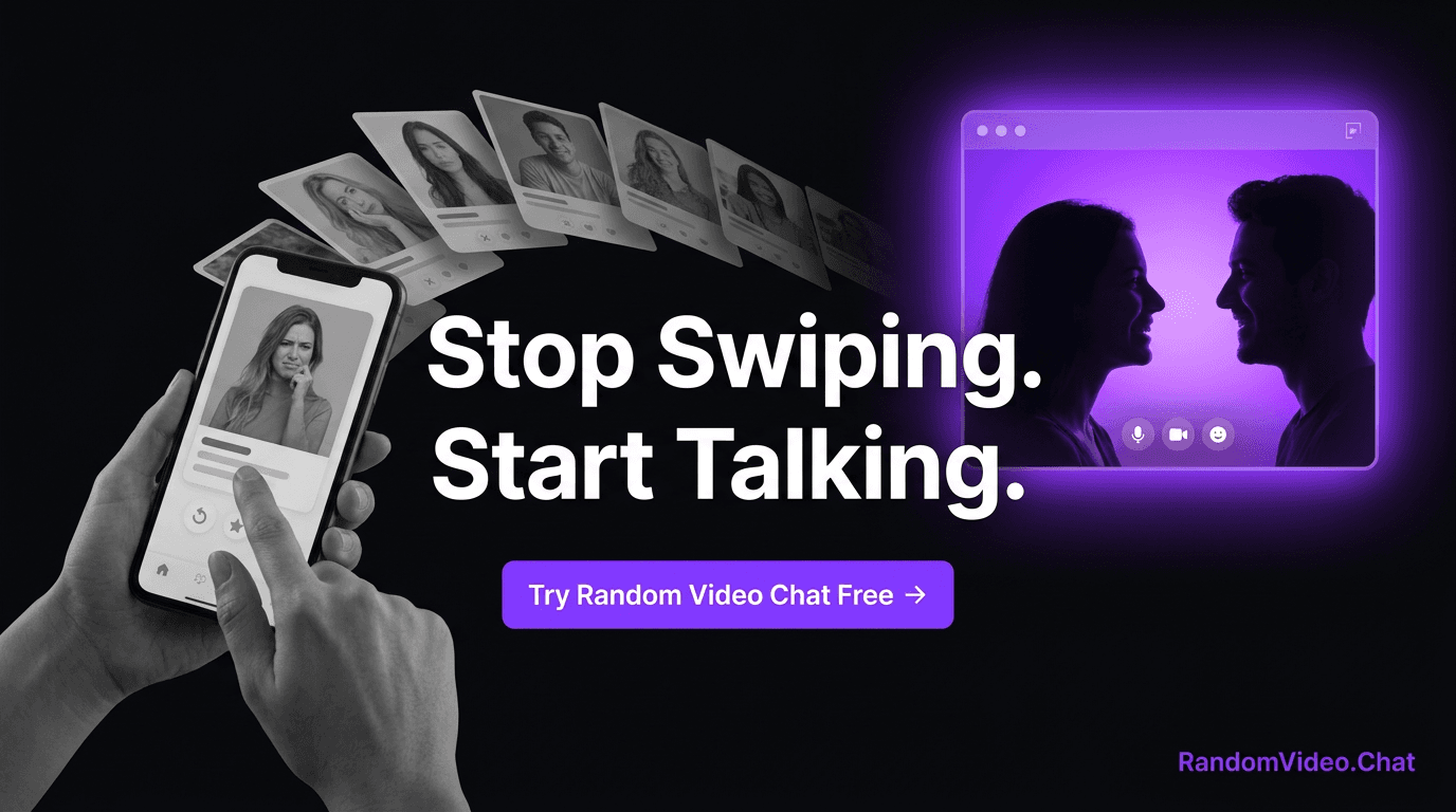 Why Random Video Chat Is Replacing Swiping Culture